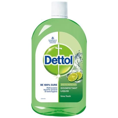 Dettol Disinfectant Liquid Lime 250Ml