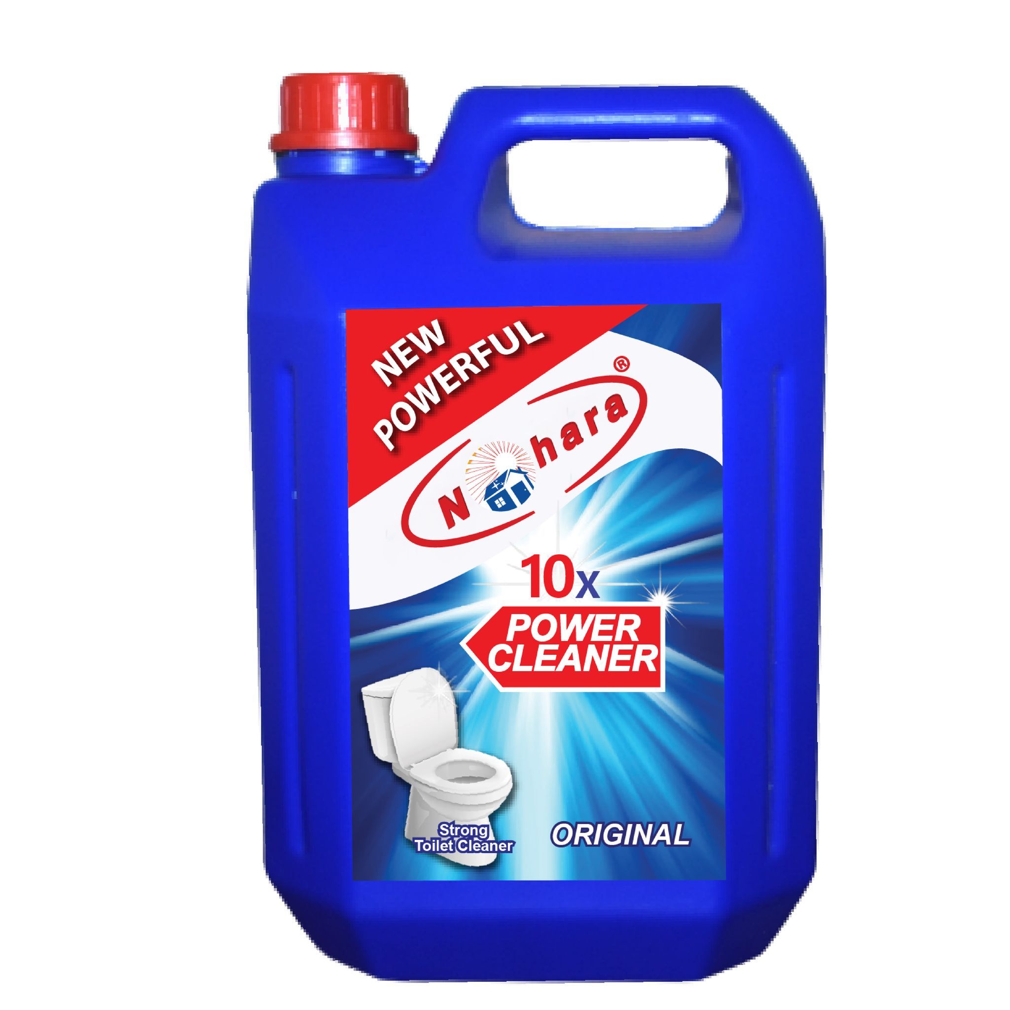 Nohara Disinfectant Ultrashine Toilet Cleaner Liquid | Toilet Bowl Cleaner | Toilet Pan Cleaner | Wash Basin Cleaner (5 L)