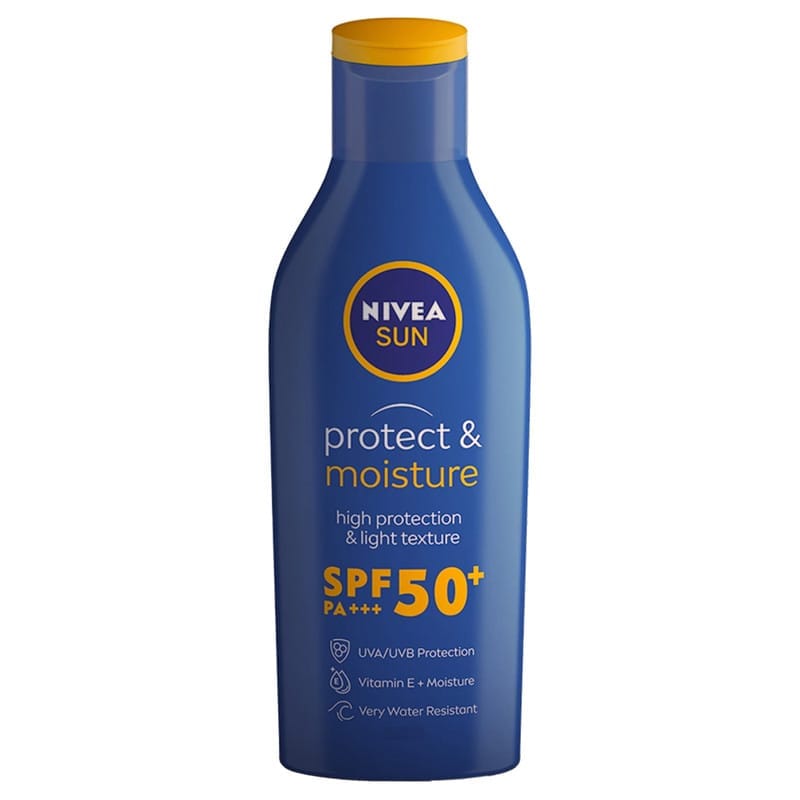 Nivea Men & Women Sun Protect And Moisture Spf 50 Advanced Sunscreen For Instant Protection For Normal Skin - 75ml