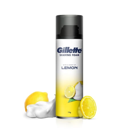 Gillette Classic Lemon Lime Pre Shave Foam 196Ml