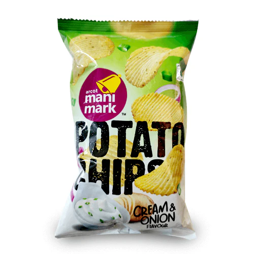 manimark Potato Chips Cream Onion - 60g