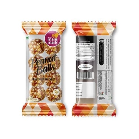 manimark Peanut Balls Tray - 120g