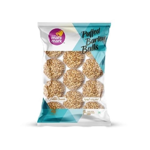 manimark Puffed Barley Balls - 12Pcs