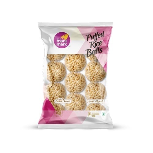 manimark Puffed Rice Balls - 12Pcs