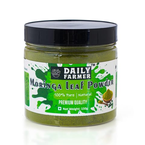 Daily Farmer Moringa Powder Super Food Pure and Natural For use in Smoothies and Soup Rich in Anti-Oxidants No Additives or Preservatives - 70g