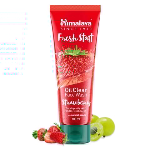 Himalaya Fresh Start Oil Clear Face Wash Strawberry
