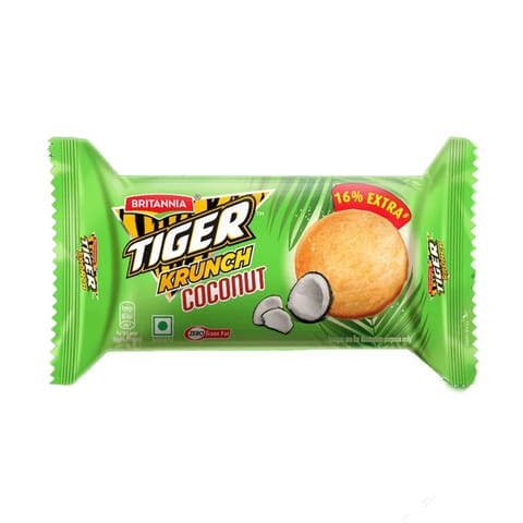 Britannia Tiger Krunch Coconut Biscuits - 65g