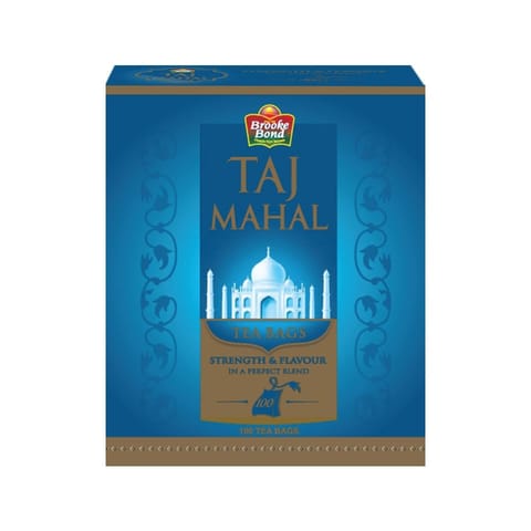 Brook Bond Taj Mahal Leaf Tea, 100 Tea Bags