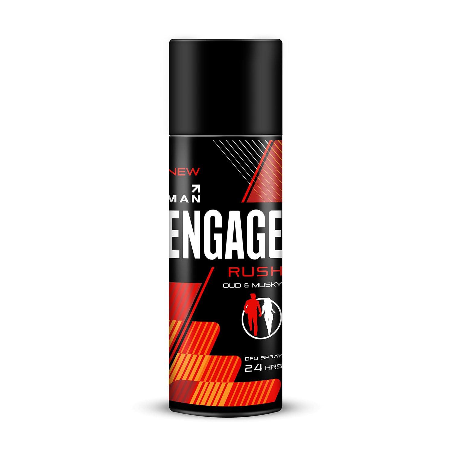 Engage Rush Deodorant For Men, 150 Ml, Fruity & Sweet , Skin Friendly