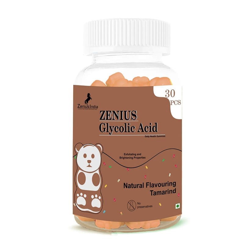 Zenius Glycolic Acid 30 Tamarind Gummies