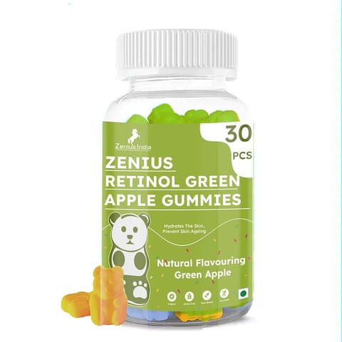 Zenius Retinol 30 Green Apple Gummies