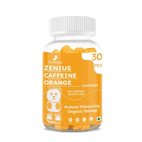 Zenius Caffeine 30 Orange Gummies