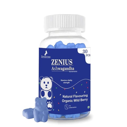 Zenius Ashwagandha 30 Wild Berry Gummies