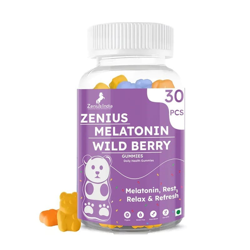 Zenius Melatonin 30 Wild Berry Gummies