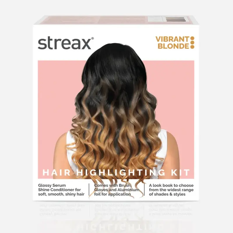Streax Ultralight Hair Highlighting Kit - Vibrant Blonde