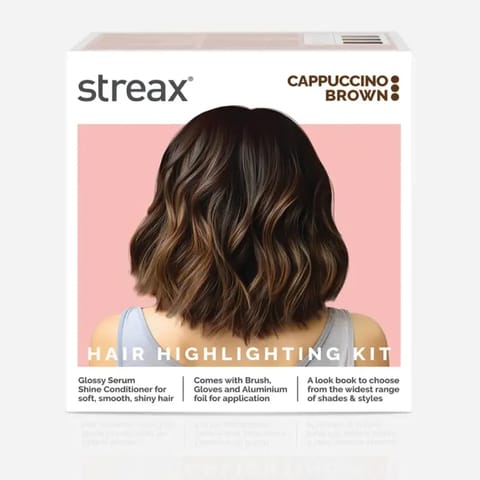 Streax Ultralight Hair Highlighting Kit - Cappuccind Brown