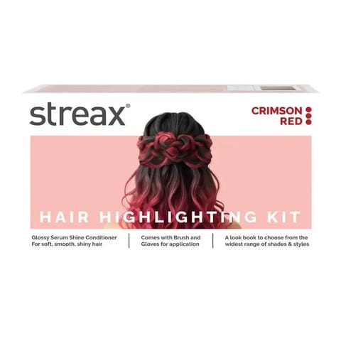 Streax Ultralight Hair Highlighting Kit - Crimson Red