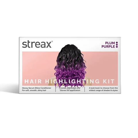 Streax Ultralight Hair Highlighting Kit - Plum Purple