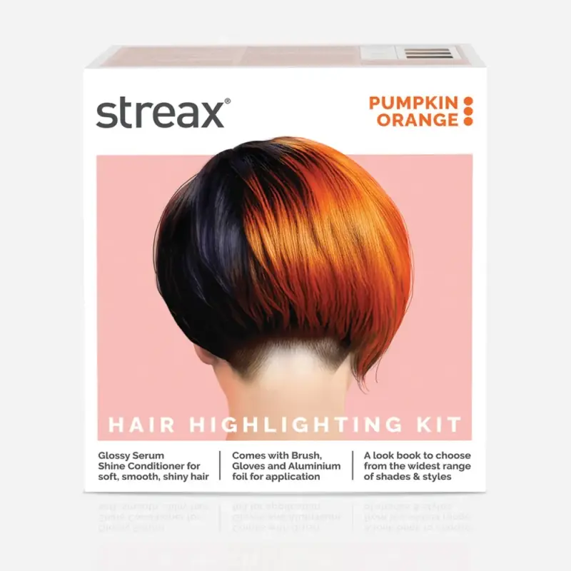 Streax Ultralight Hair Highlighting Kit Pumpkin Orange - 180ml