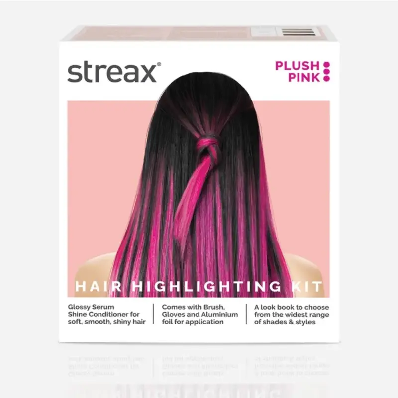 Streax Ultralight Hair Highlighting Kit Plush Pink - 180ml