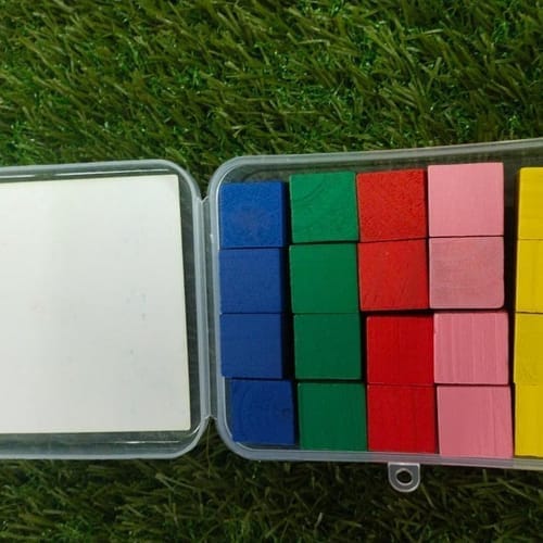 Wooden Color Cube