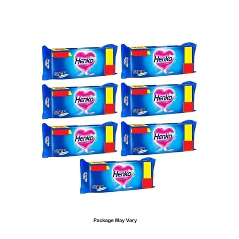 Henko Bar 80G Pack of 7