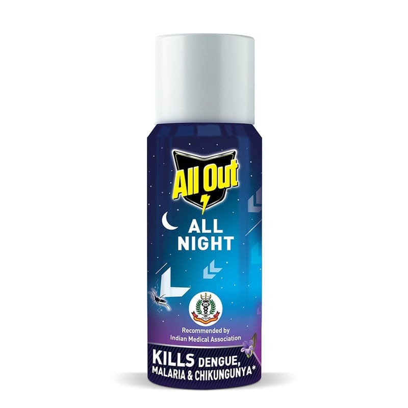 All Out All Night Mosquito and Fly Spray