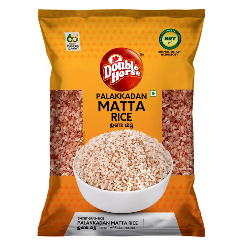 Double Horse Palakkadan (Unda) Matta Rice