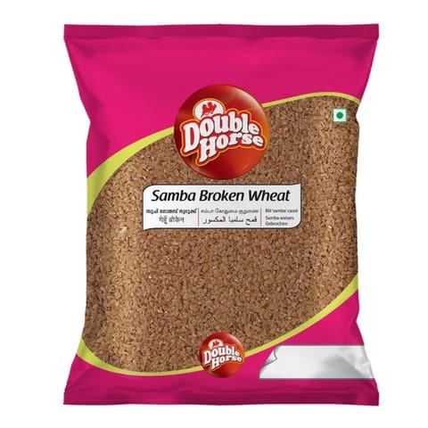 Double Horse Samba Broken Wheat - 500g