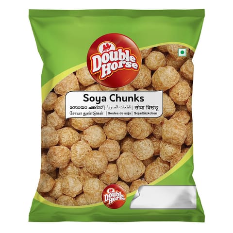 Double Horse Soya Chunks - 200g