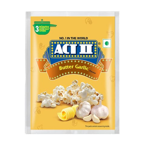 ACT II Instant Popcorn- Butter Garlic - 60g