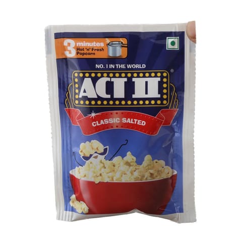 ACT II Instant Popcorn  Classic Salted