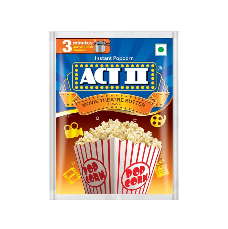 ACT II Instant Popcorn  Movie Theatre Butter - 450g