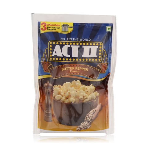 ACT II Instant Popcorn  Butter Pepper - 70g