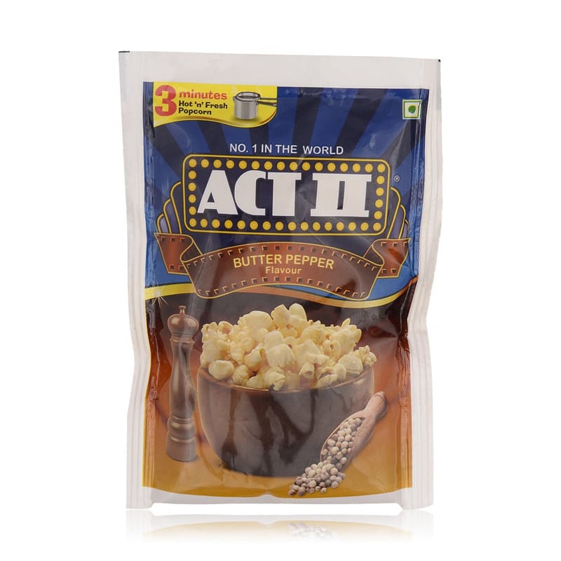 ACT II Instant Popcorn  Butter Pepper - 70g