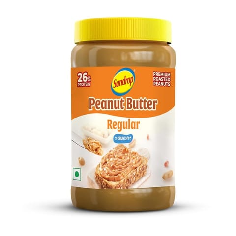Sundrop Peanut Butter Regular Crunchy - 924g