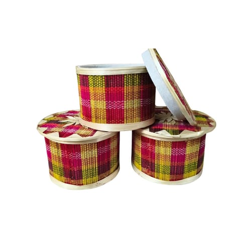 Madurai Bamboo Gift Box (5 inch) Pack of 3