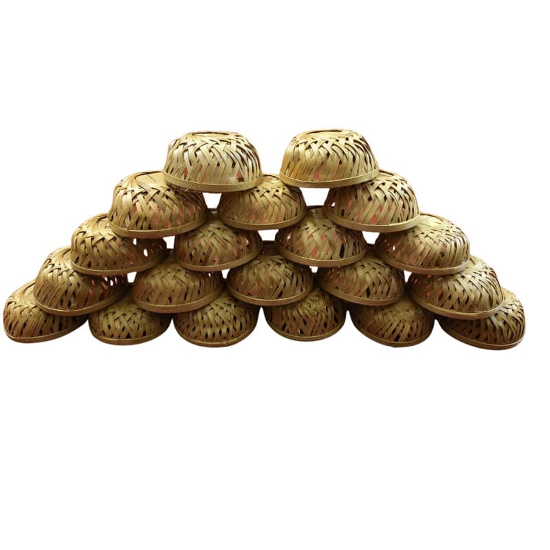 Madurai Bamboo Mini Basket 4 inch Pack of 20